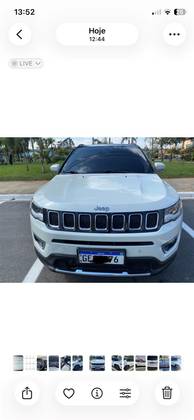 JEEP COMPASS 2.0 16V FLEX LIMITED AUTOMÁTICO JEEP COMPASS 2.0 16V FLEX LIMITED AUTOMÁTICO